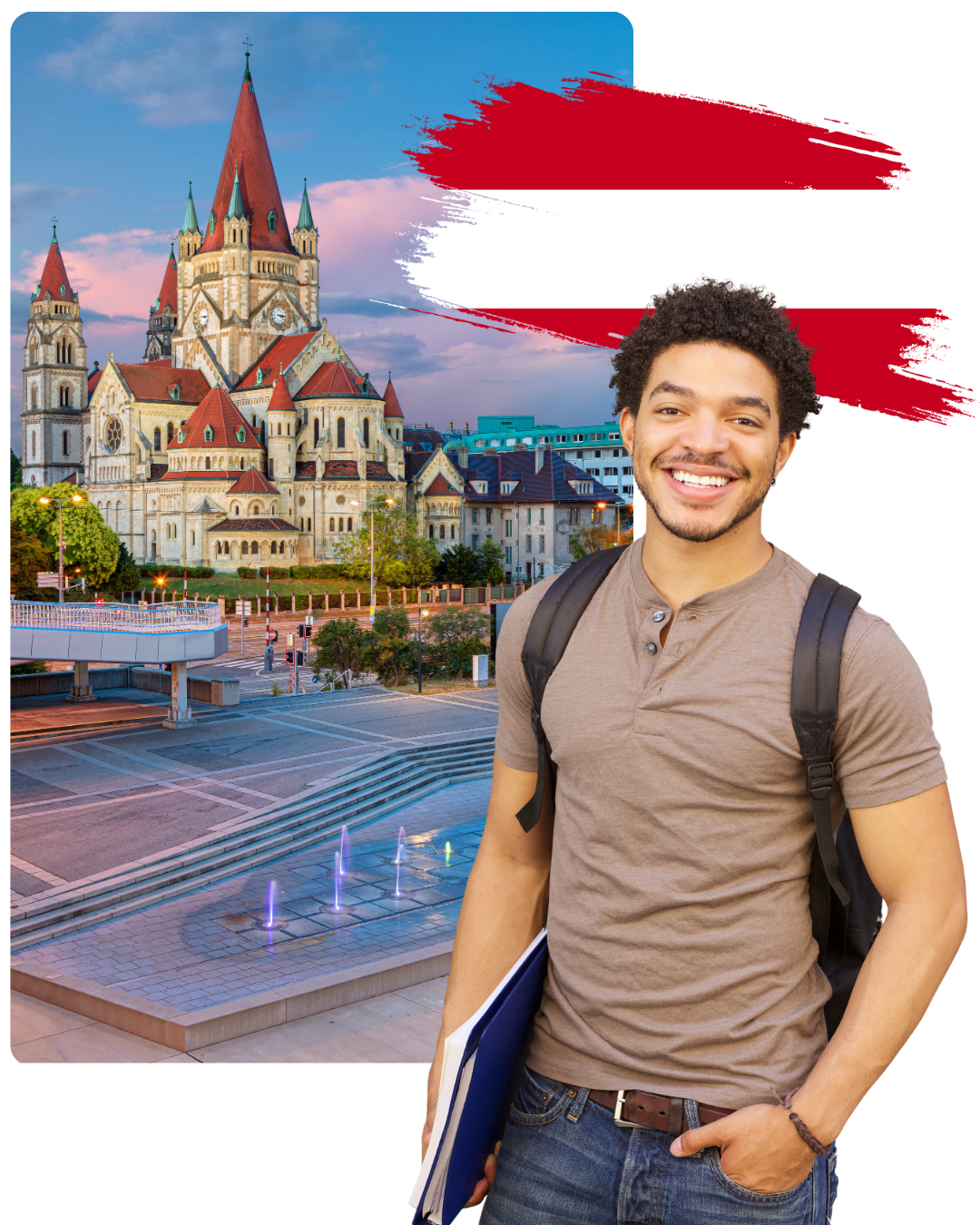 A student looking forward to study in Austria