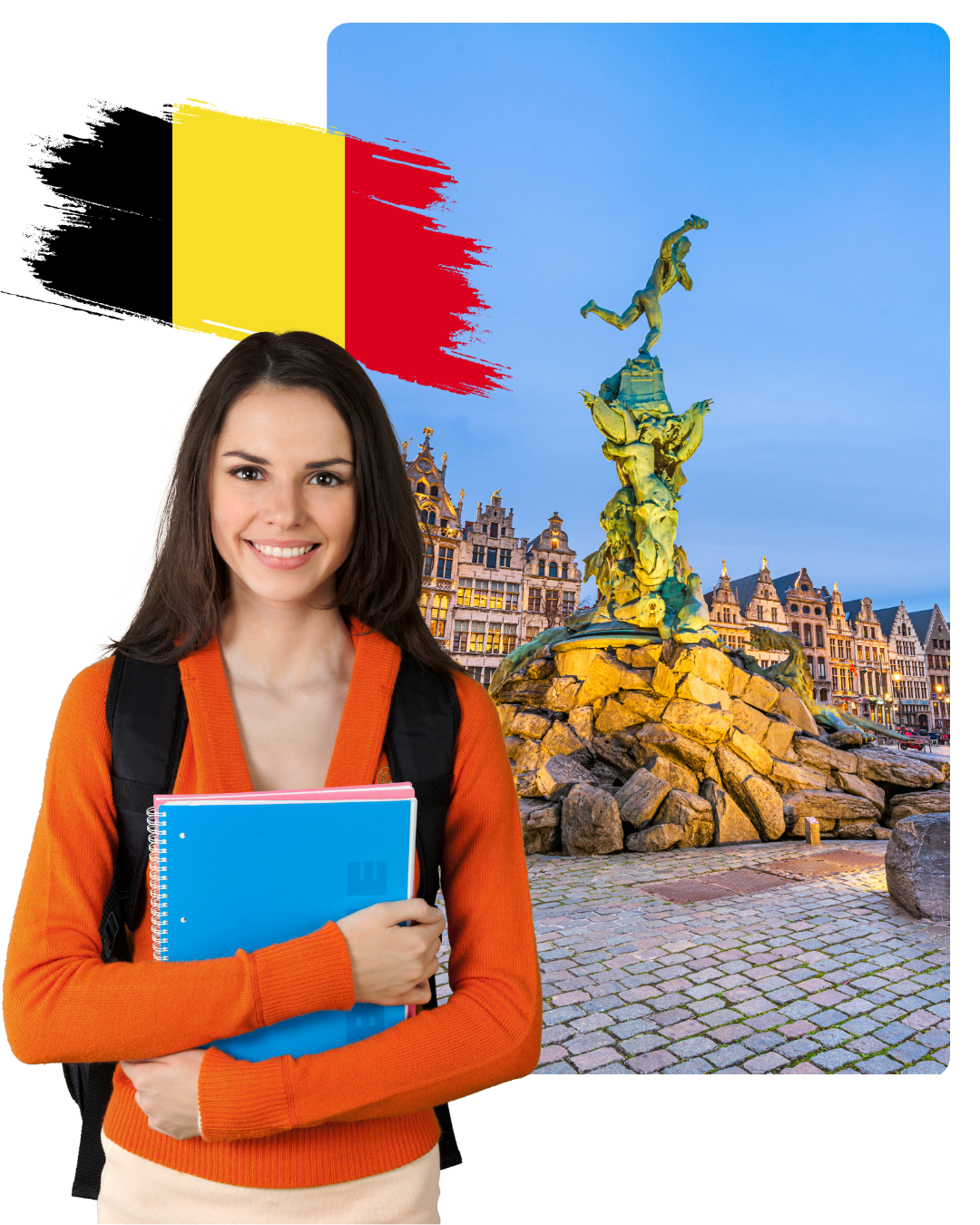 A student looking forward to study in Belgium