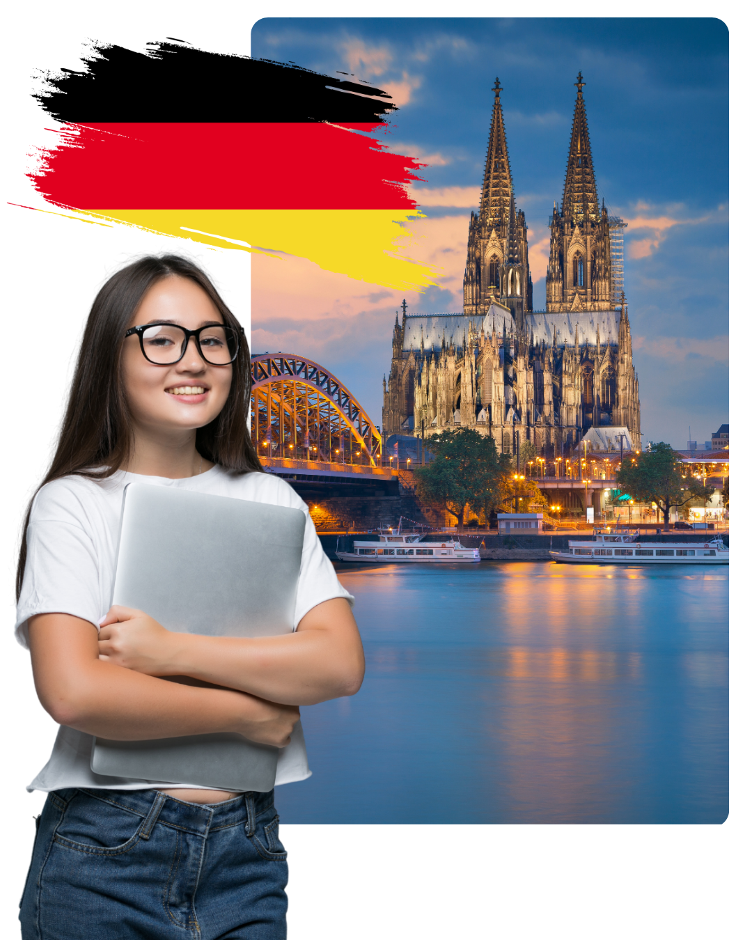 A student looking forward to study in Germany