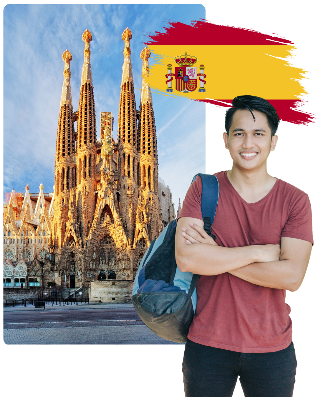 A student looking forward to study in Spain